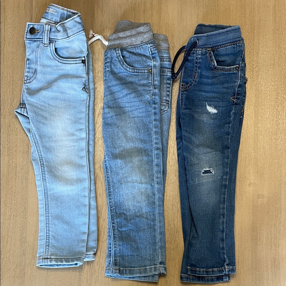 Cat & Jack Kids Denim Jeans - Light Blue, Medium Blue, Dark Blue